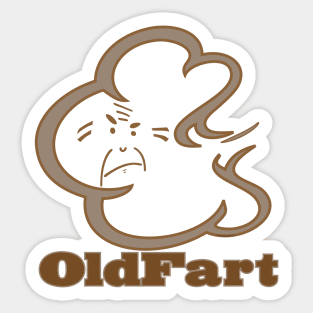 Old Fart Ojii-Chan Sticker